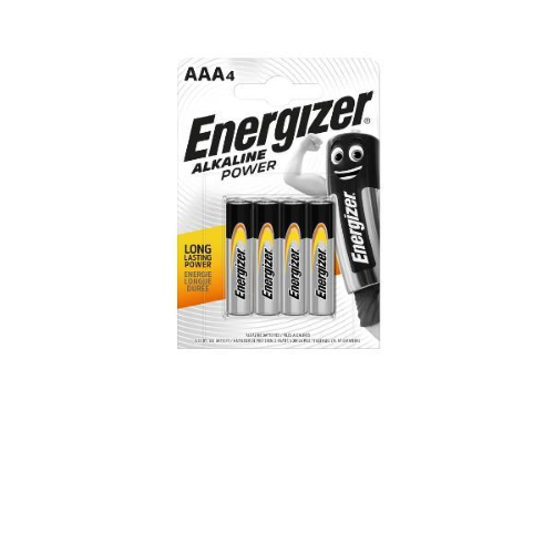 ENERGIZER AAA-LR03 MINISTILO AAA BATTERIE ALKALINE CONF 4 Pz.